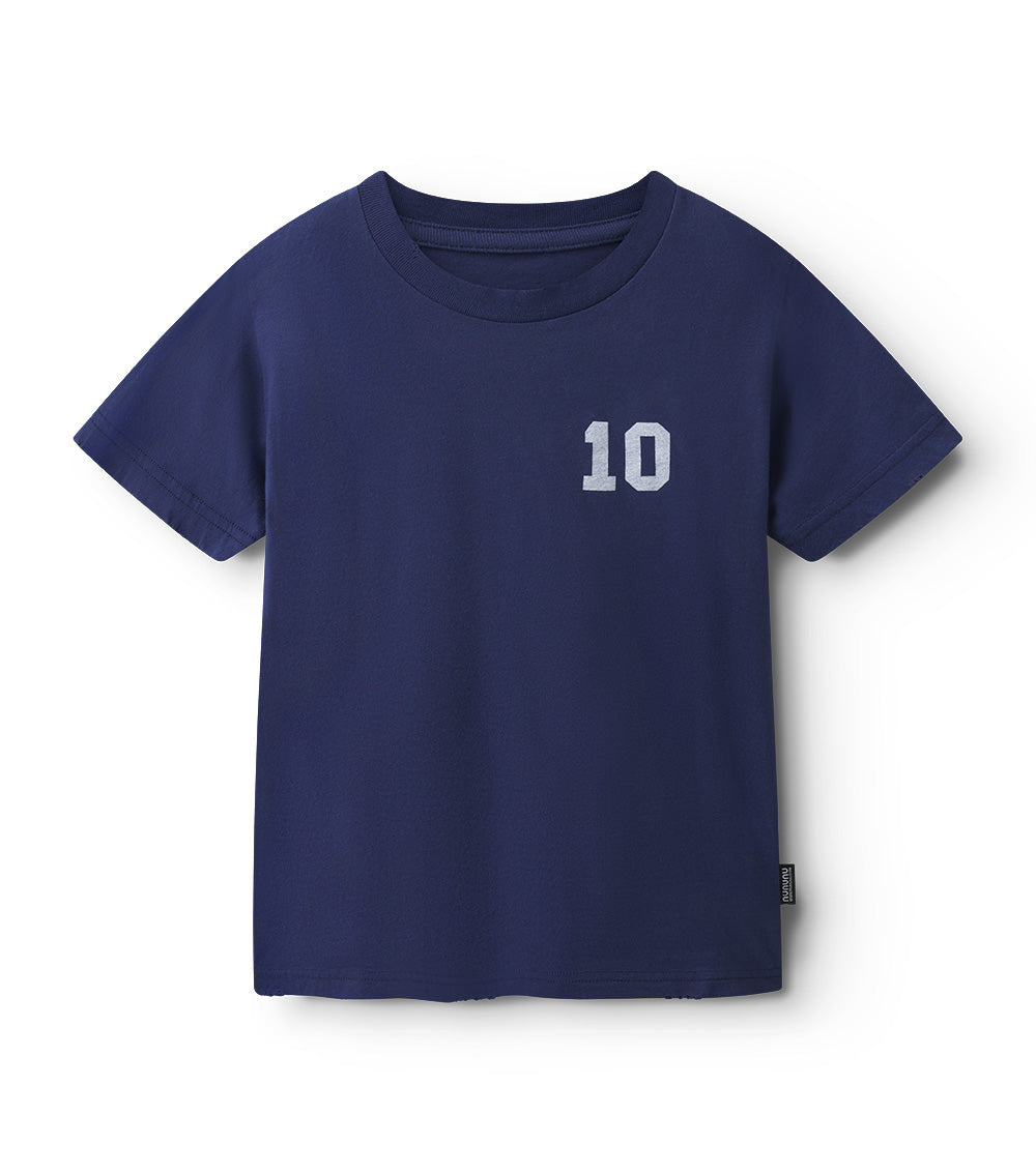 nununu team nu t-shirt indigo