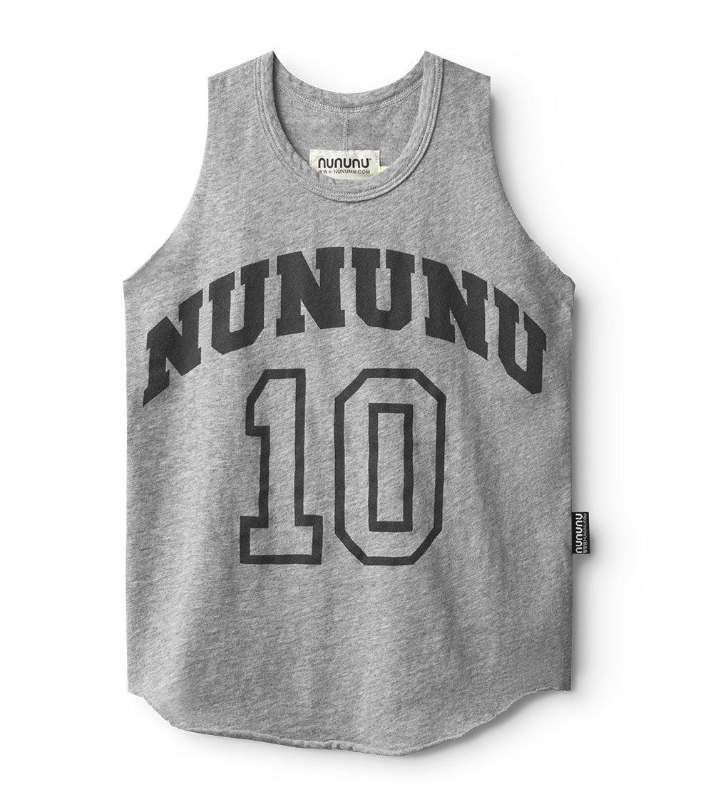 nununu team nu tank top heather grey