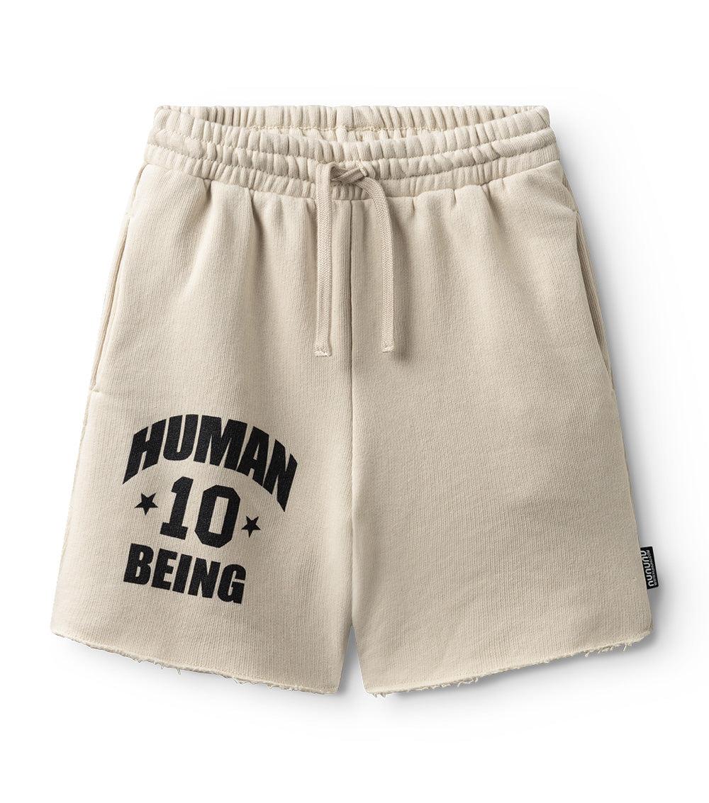 nununu team nununu sweatshorts smokey natural