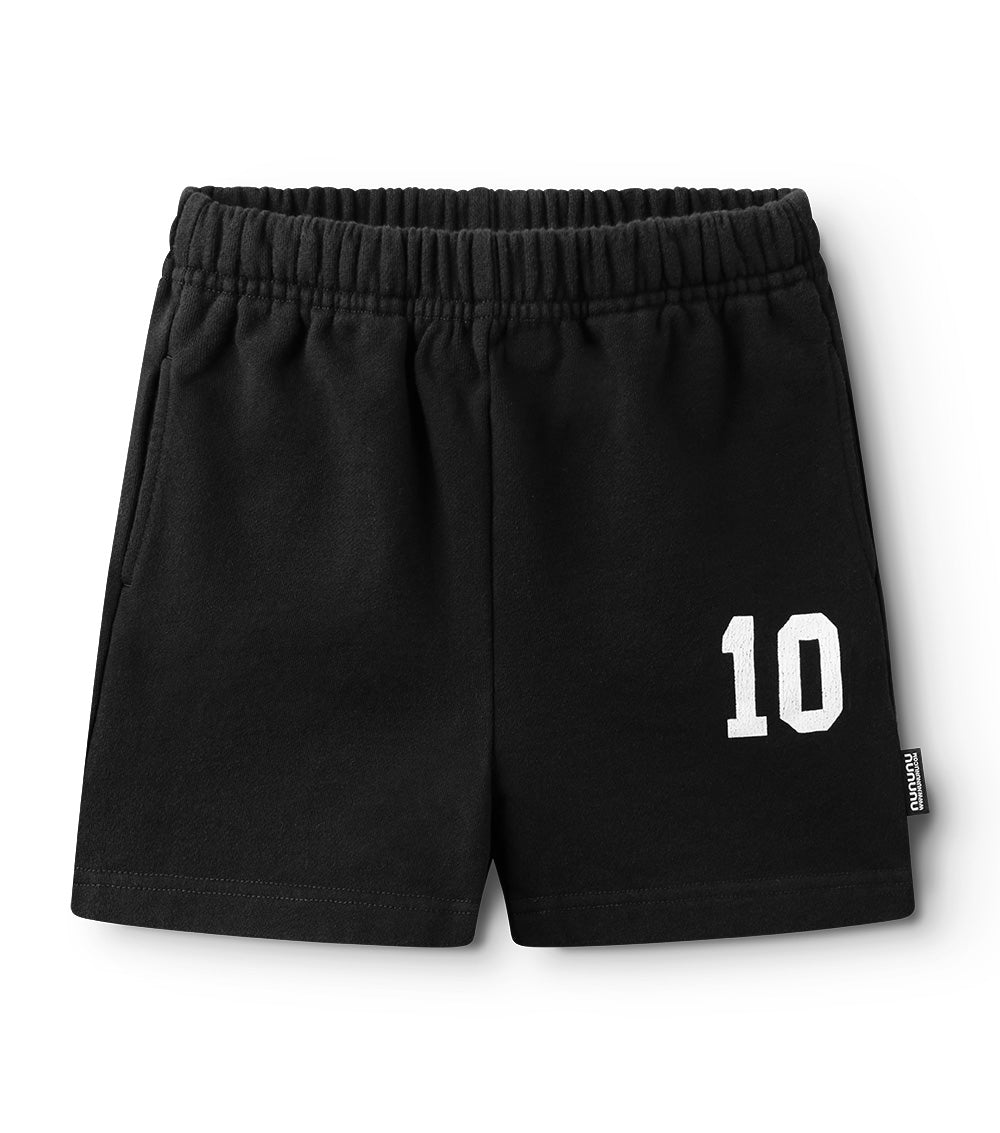 nununu ten sweatshorts black