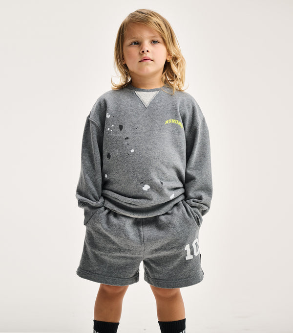 Nununu Ten Sweatshorts Dusty Heather Grey