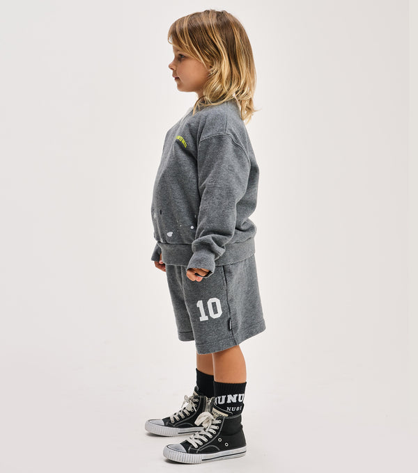 Nununu Ten Sweatshorts Dusty Heather Grey
