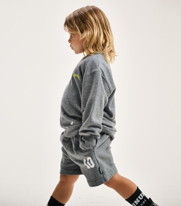 Nununu Ten Sweatshorts Dusty Heather Grey