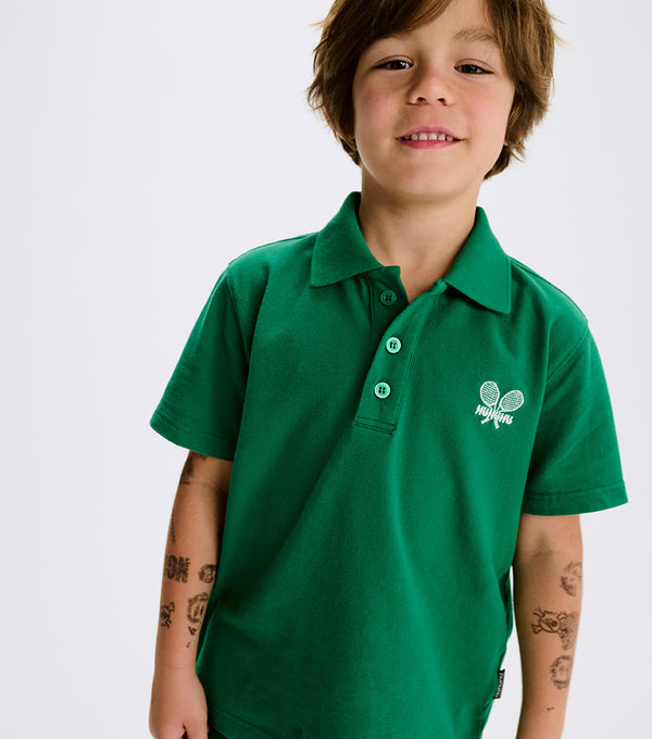 Nununu Tennis Polo Green