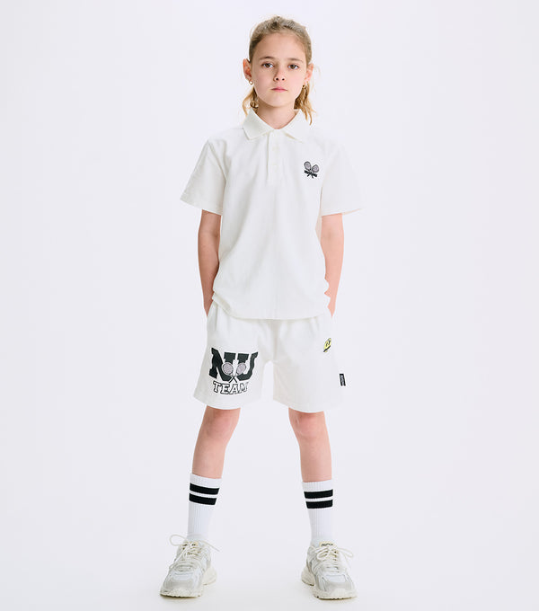 Nununu Tennis Shorts White
