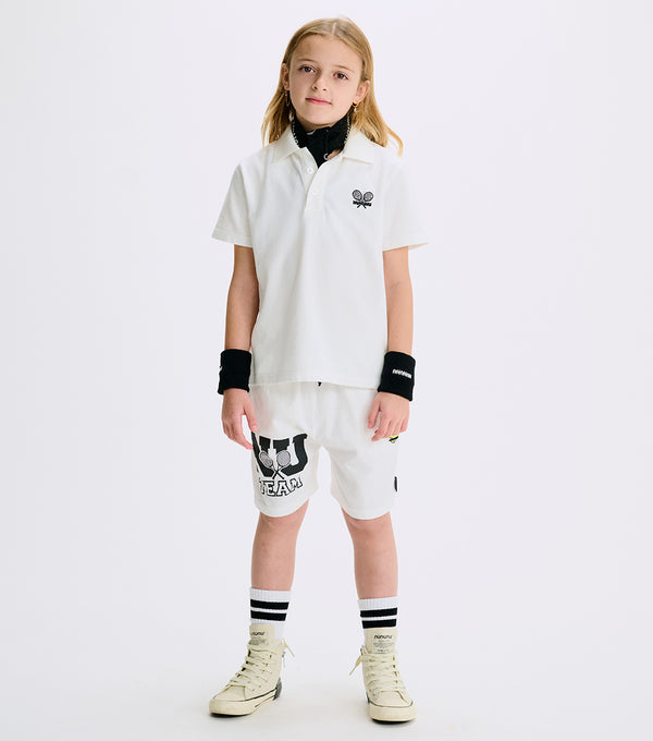 Nununu Tennis Shorts White