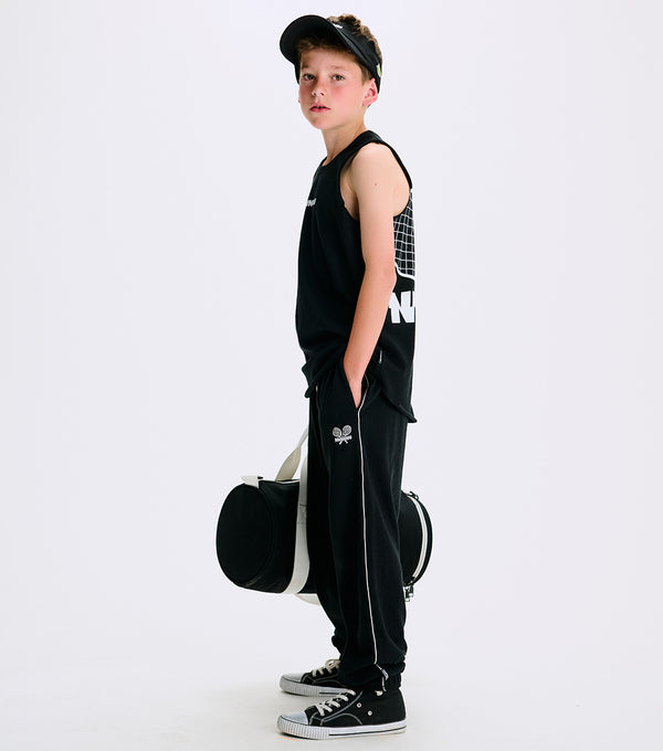 Nununu Tennis Tank Black