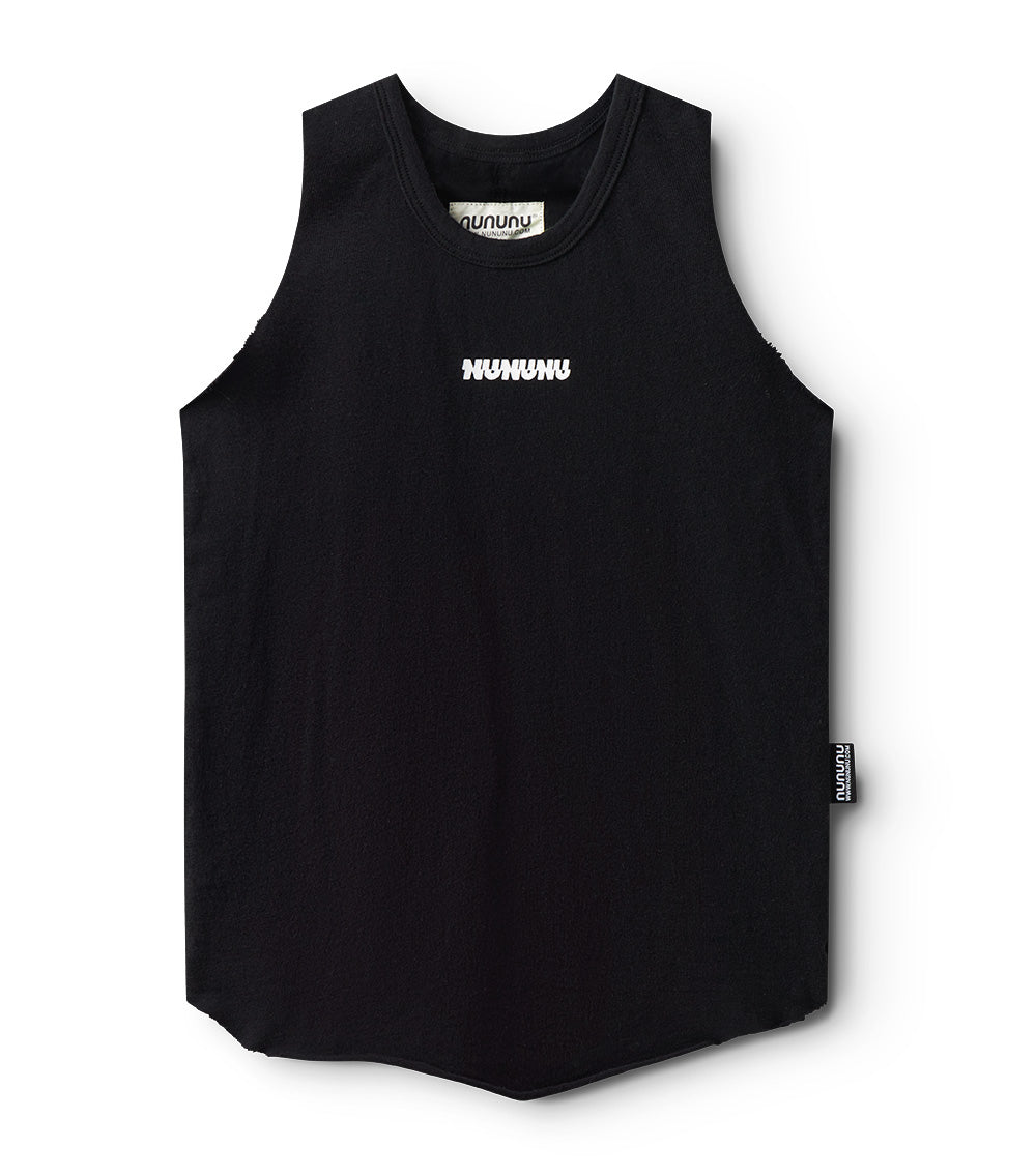 nununu tennis tank black
