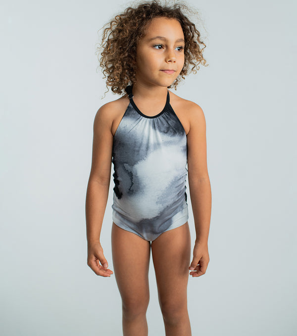 Nununu Tie Dye Collar Swimsuit
