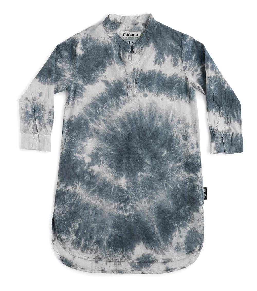 nununu tie dye kaftan voile kaftan