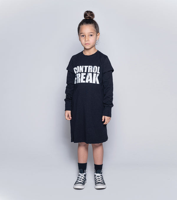 Nununu Towfer Control Freak A Dress Vintage Grey