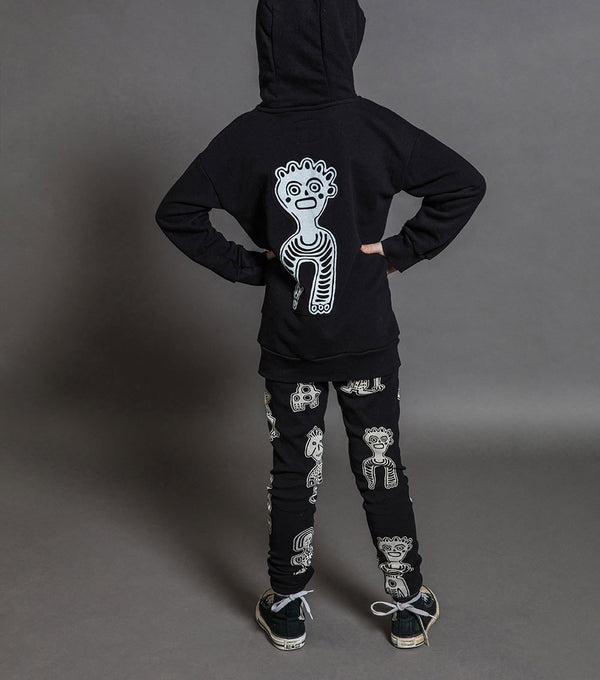 Nununu Tribal Dancer Hoodie Black