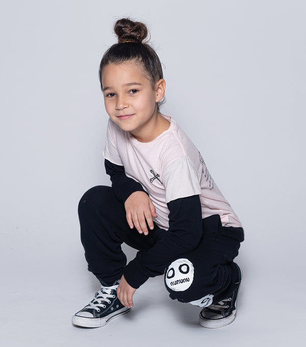 Nununu Trio Smile Sweatpants Black