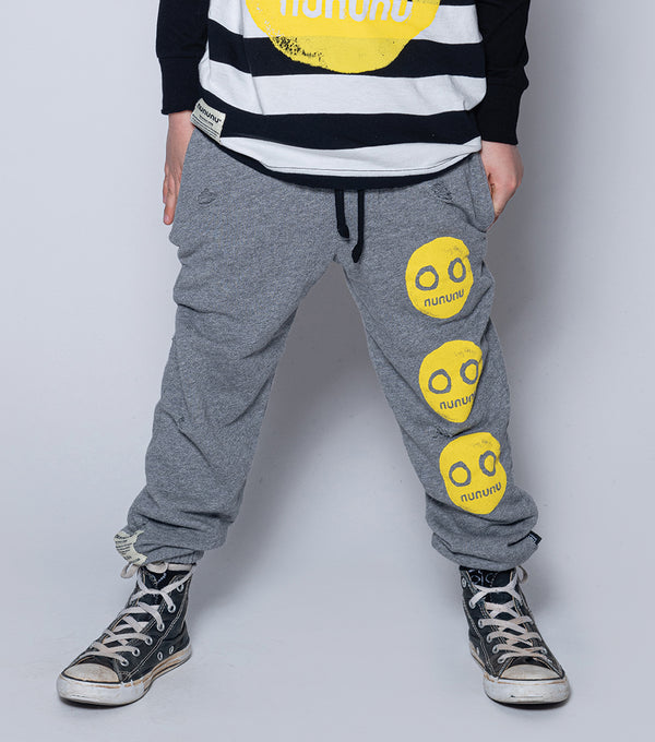 Nununu Trio Smile Sweatpants Dusty Heather Grey