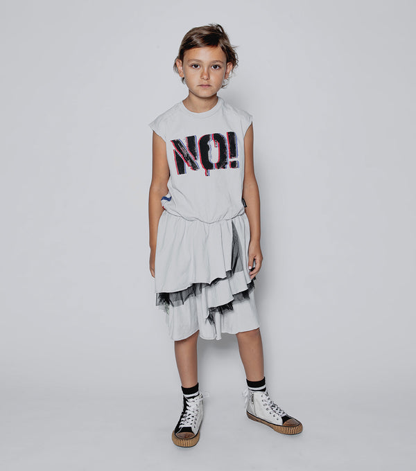 Nununu U Have Mail Layered Dress