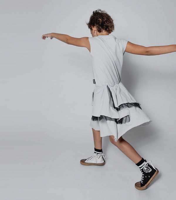 Nununu U Have Mail Layered Dress