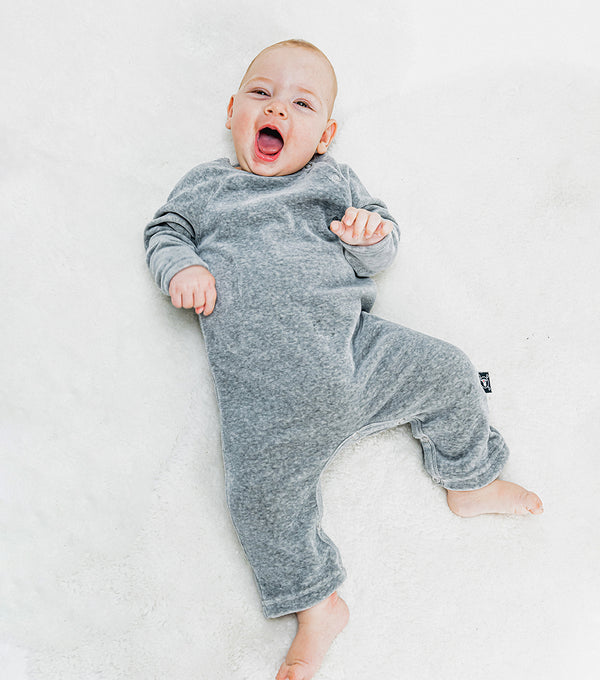 Nununu Velvet Overall Heather Grey