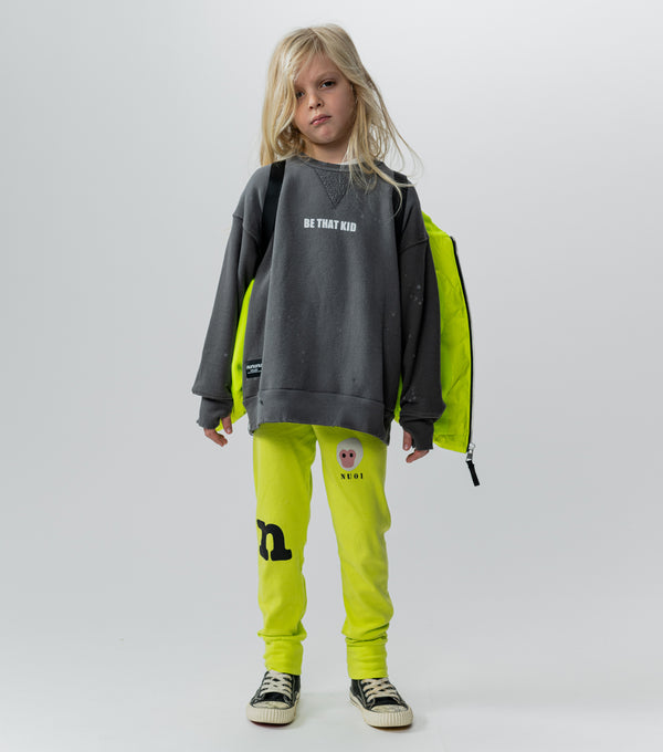 Nununu Vintage Sweatshirt Graphite