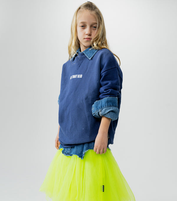 Nununu Vintage Sweatshirt Indigo