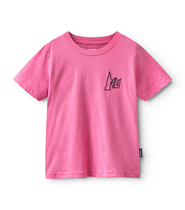 Nununu Washed Nu T-shirt Hot Pink