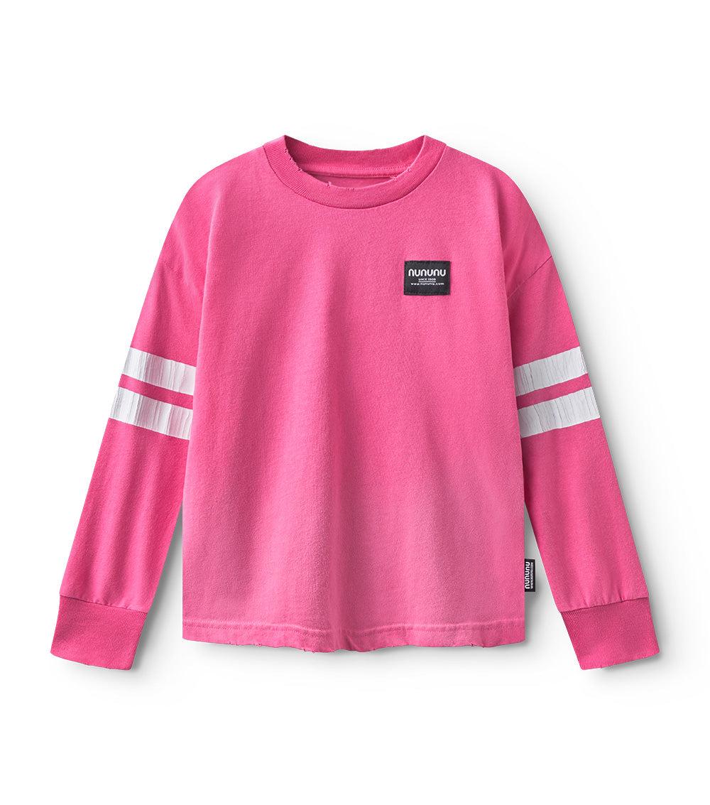 nununu washed shirt hot pink