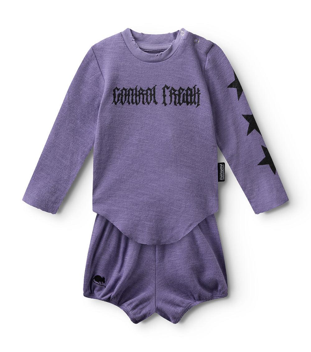 nununu watch out yoga set mauve mist