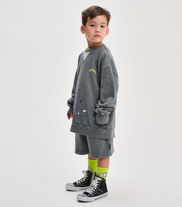 Nununu Whatever Sweatshorts Dusty Heather Grey