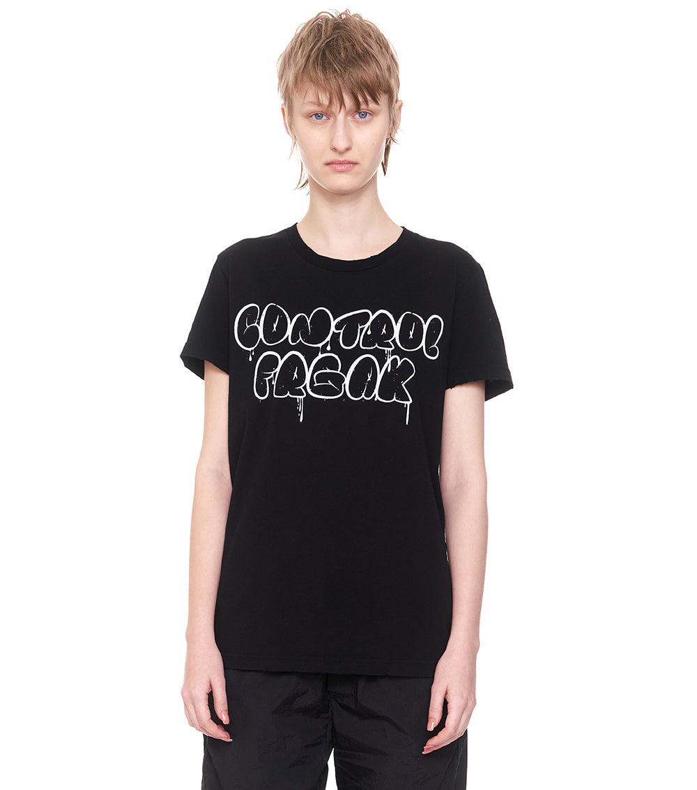 nununu women's control freak t-shirt