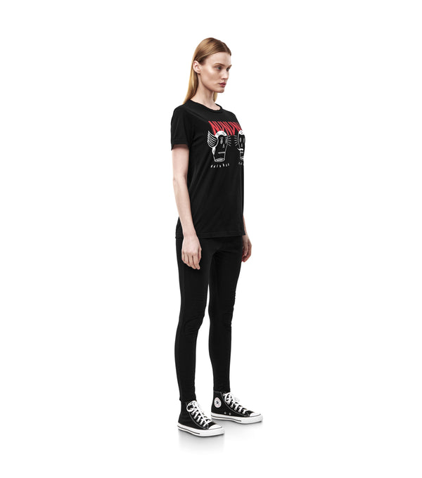 Nununu Women's Drawing T-shirt Black