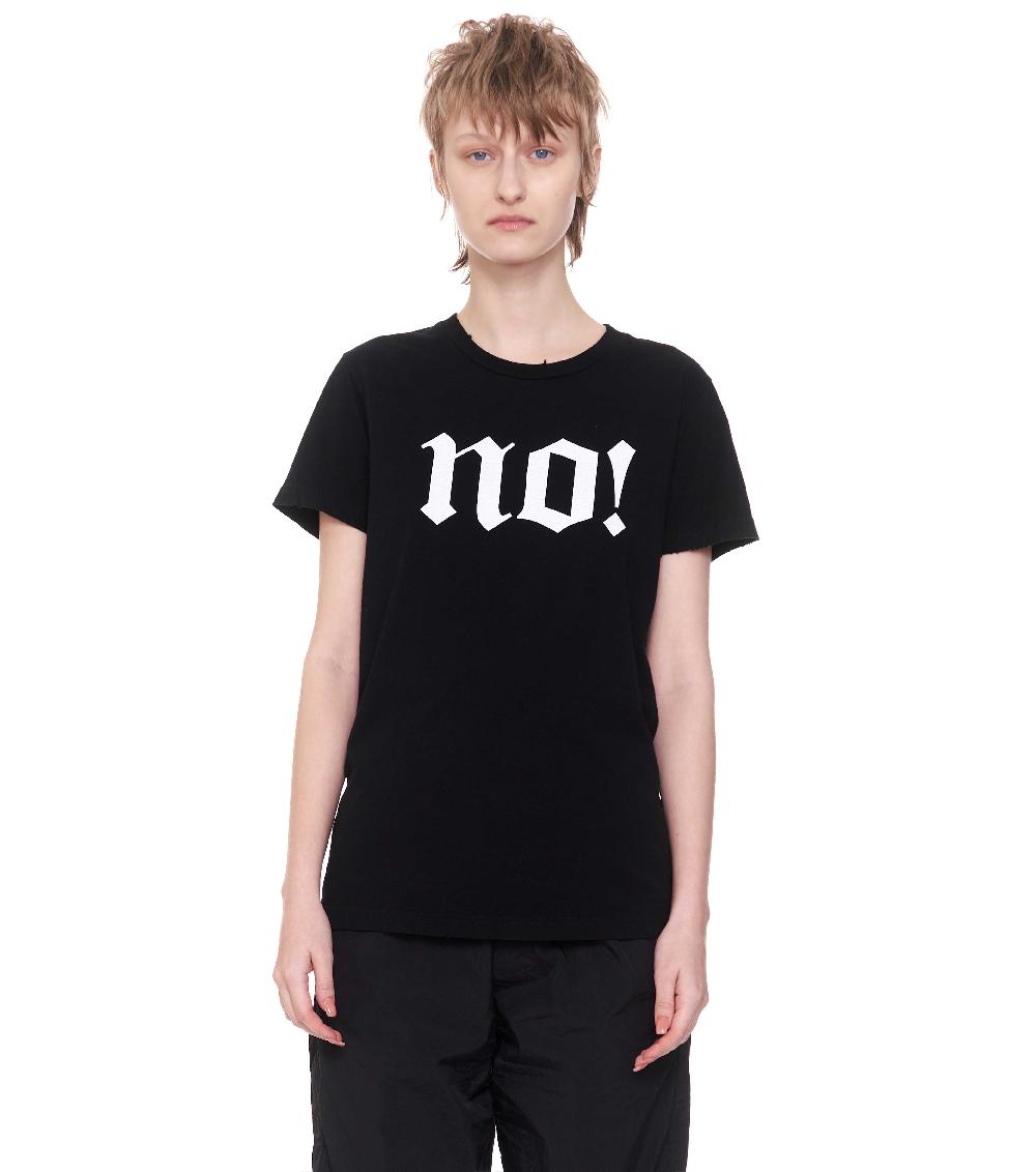 nununu women's no t-shirt black