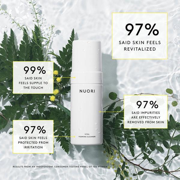 Nuori VITAL FOAMING CLEANSER TRAVEL SIZE