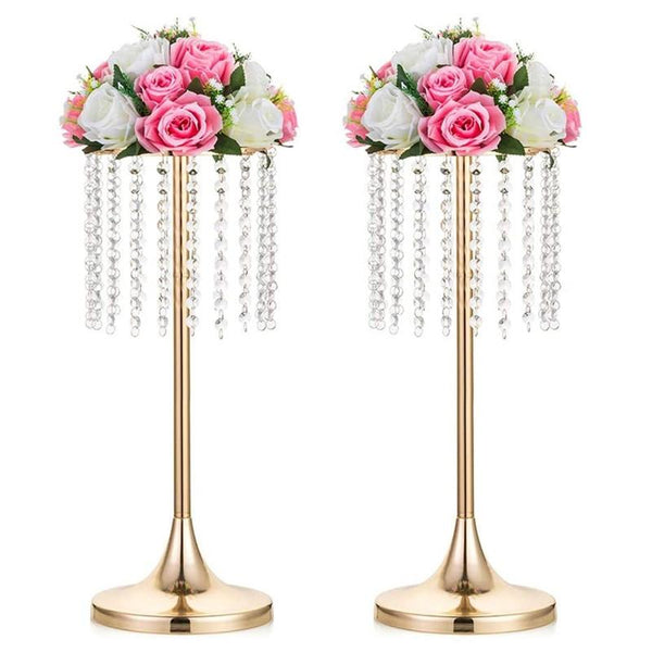 Nuptio 10Pcs Elegant Centerpieces For Weddings | Flower Stand | Nuptio