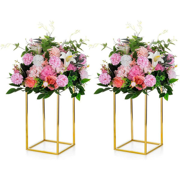 Nuptio 10Pcs Flower Stand For Wedding | Tall Flower Vases Centerpiece