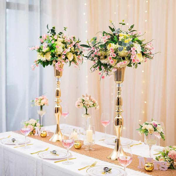 Nuptio 10Pcs Flower Stand For Wedding | Vases For Centerpieces | Nuptio