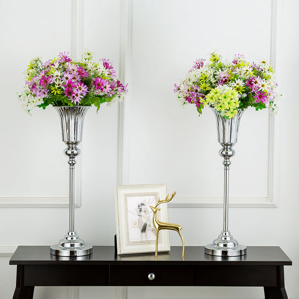 Nuptio 10Pcs/set Tall Vases For Centerpieces | Centerpiece Table Decorations