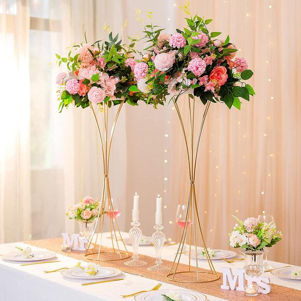 Nuptio 10Pcs Wedding Centerpieces For Tables | Flower Stand | Nuptio