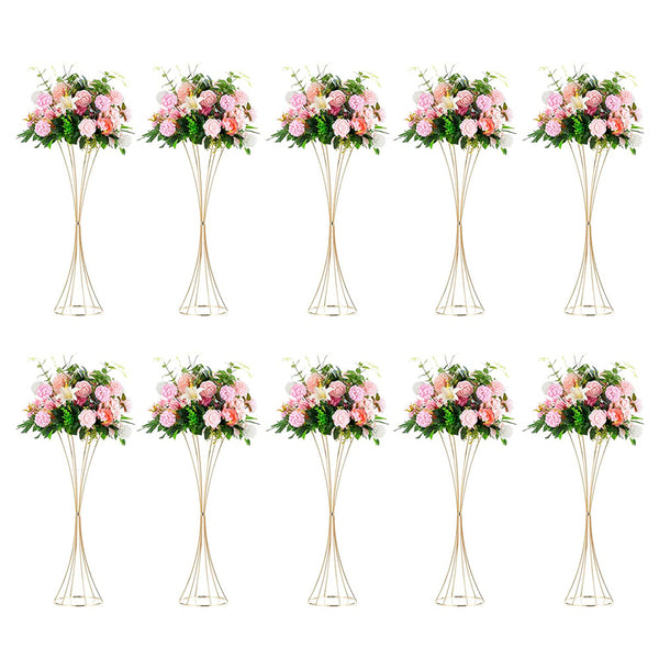 nuptio 10Pcs Wedding Centerpieces For Tables | Flower Stand | Nuptio