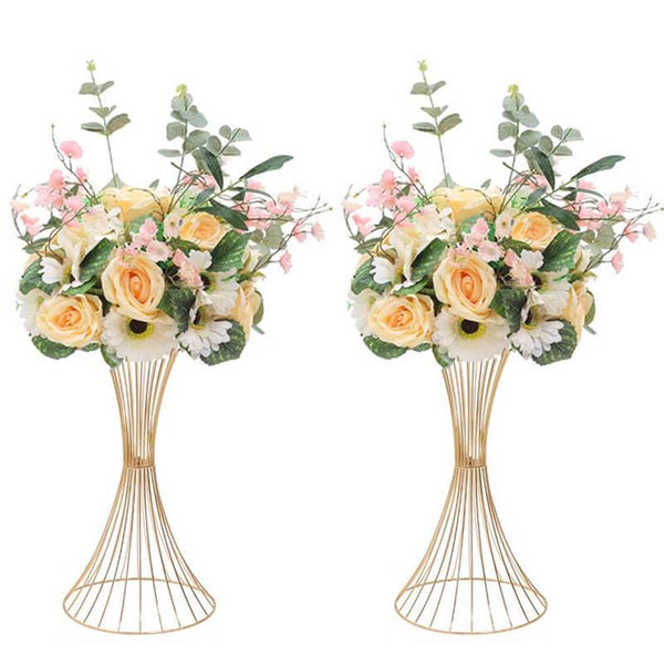 Nuptio 10Pcs Wedding Flowers For Centerpieces | Vases For Table Centerpieces | Nuptio