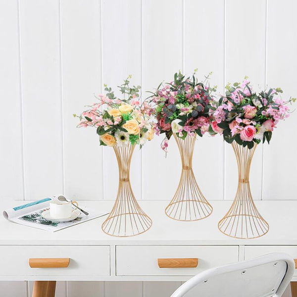 Nuptio 10Pcs Wedding Flowers For Centerpieces | Vases For Table Centerpieces | Nuptio