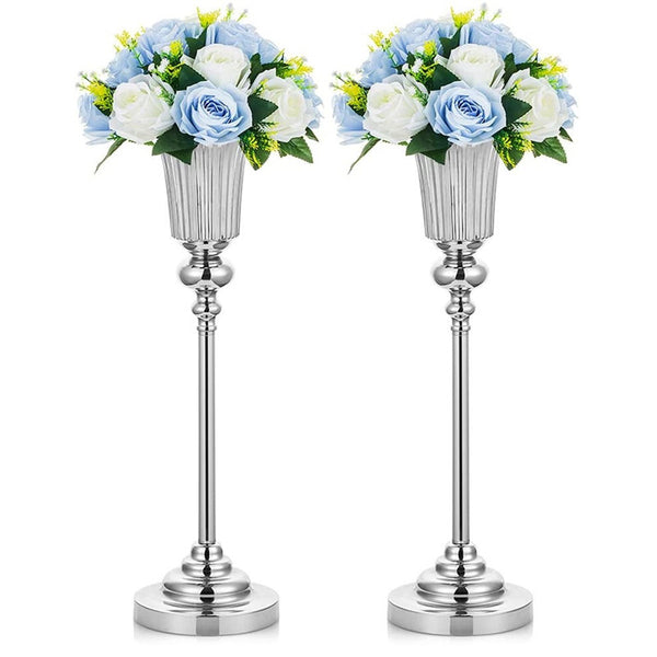 Nuptio 2Pcs/10Pcs Versatile Metal Wedding Party Centerpieces Vase Home Decor