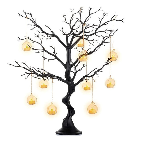 Nuptio 30inches Artificial Fake Decorations Trees For Tabletop Weddings Christmas Birthday Home Decor