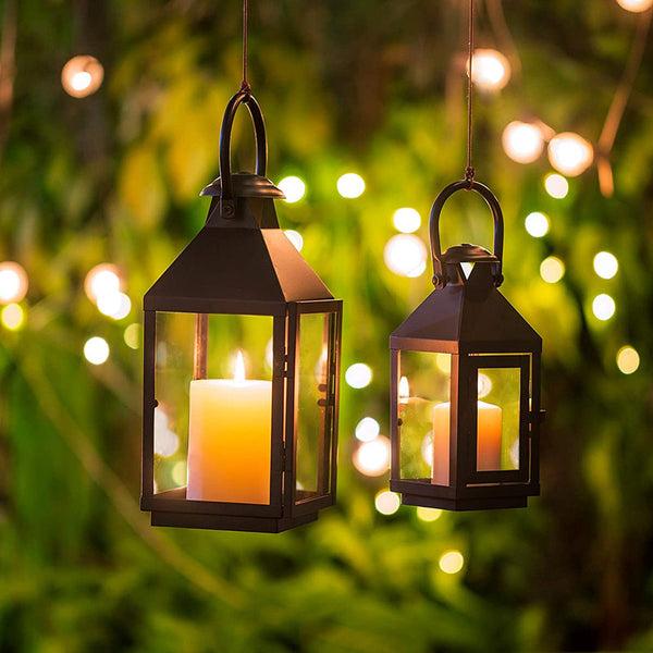 Nuptio Hanging Decorative Candle Lanterns For Wedding Christmas Parties Indoor Outdoor
