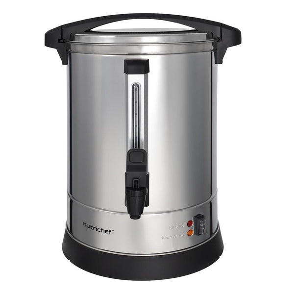 nutrichef 13L Water Boiler & Dispenser Consistent Heat Stainless Steel Silver