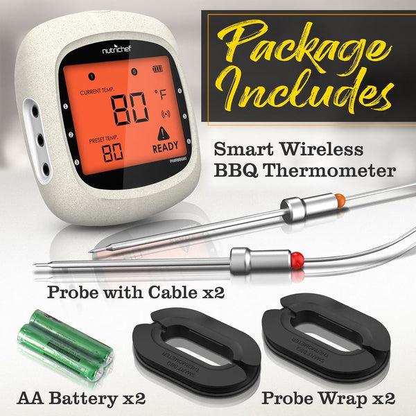 Nutrichef Bluetooth Wireless Bbq Digital Thermometer