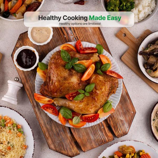 Nutrichef Convection Oven Cooker Healthy Kitchen Countertop Cooking