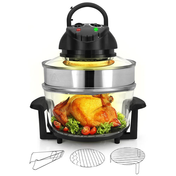 nutrichef Convection Oven Cooker Healthy Kitchen Countertop Cooking