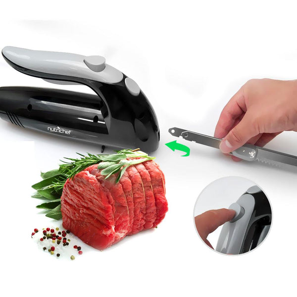 Nutrichef Electric Cutting & Carving Knife Slicer