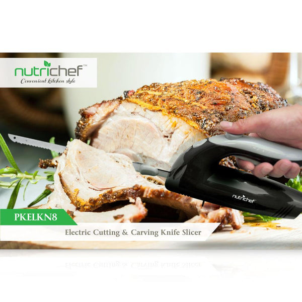 Nutrichef Electric Cutting & Carving Knife Slicer