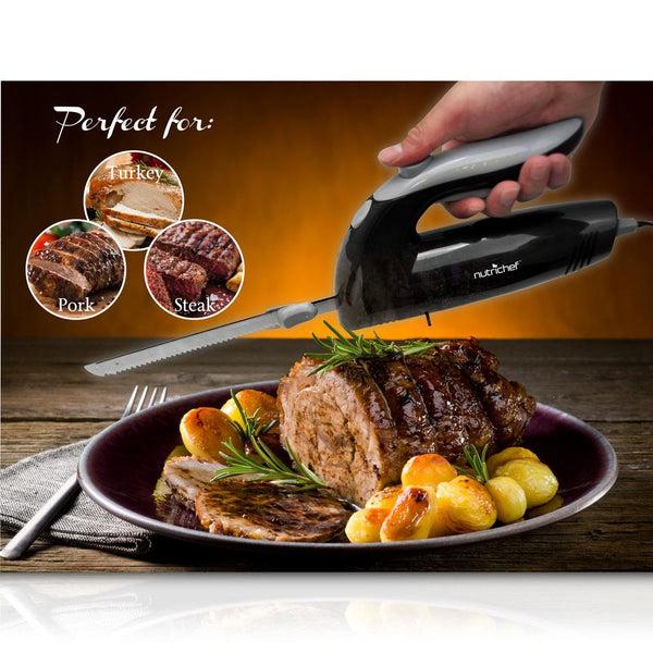 Nutrichef Electric Cutting & Carving Knife Slicer
