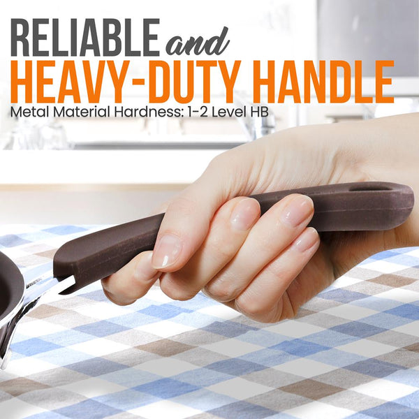 Nutrichef Sauce Pot With Lid - Non-Stick High-Qualified Kitchen Cookware With See-Through Tempered Glass Lids 1.5 Quart (Works With Models: Nccw14Sbr & Nccw20Sbr)